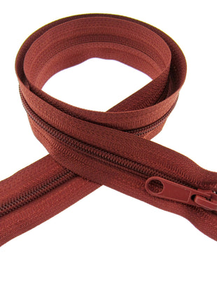 26" NYLON OPEN END 2-WAY (TWO WAY) NYLON ZIP - No 5 CHAIN - 19 COLOURS AVAILABLE - ThreadandTrimmings