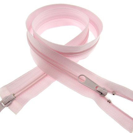 26" NYLON OPEN END 2-WAY (TWO WAY) NYLON ZIP - No 5 CHAIN - 19 COLOURS AVAILABLE - ThreadandTrimmings