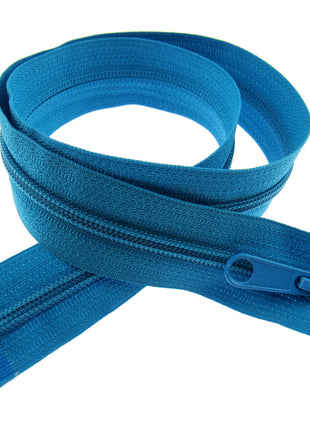 26" NYLON OPEN END 2-WAY (TWO WAY) NYLON ZIP - No 5 CHAIN - 19 COLOURS AVAILABLE - ThreadandTrimmings