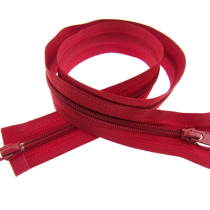 26" NYLON OPEN END 2-WAY (TWO WAY) NYLON ZIP - No 5 CHAIN - 19 COLOURS AVAILABLE - ThreadandTrimmings