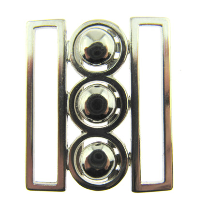 Silver Nurses Waspie Buckles - 4 x Sizes - ThreadandTrimmings