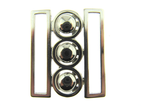 Silver Nurses Waspie Buckles - 4 x Sizes - ThreadandTrimmings