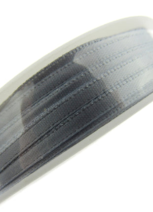 Thin Satin Ribbon 3mm Double Faced Satin Ribbon Woven Edge 50 Meter Roll - ThreadandTrimmings