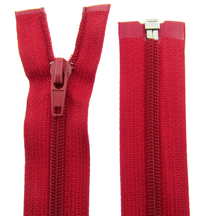 19" Nylon Open End Zips - No 5 Chain (Chain is 5mm Wide) CLEARANCE ZIPS - ThreadandTrimmings
