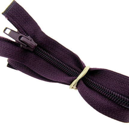 19" Nylon Open End Zips - No 5 Chain (Chain is 5mm Wide) CLEARANCE ZIPS - ThreadandTrimmings