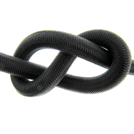 Bungee Elastic Shock Cord Black Round Strong Elastic 4mm 5mm 6mm 8mm 10mm - ThreadandTrimmings