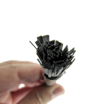 Bungee Elastic Shock Cord Black Round Strong Elastic 4mm 5mm 6mm 8mm 10mm - ThreadandTrimmings