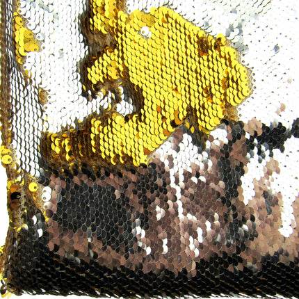 ** Mermaid Reversible Sequin Fabric with 5mm Sequins. Choose from 10 Colour Ways - ThreadandTrimmings