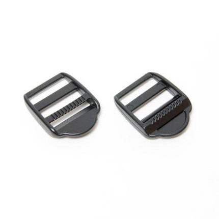 Delrin Bar Slider with Tab for Webbing 3 Bars 1" Wide Insert - ThreadandTrimmings