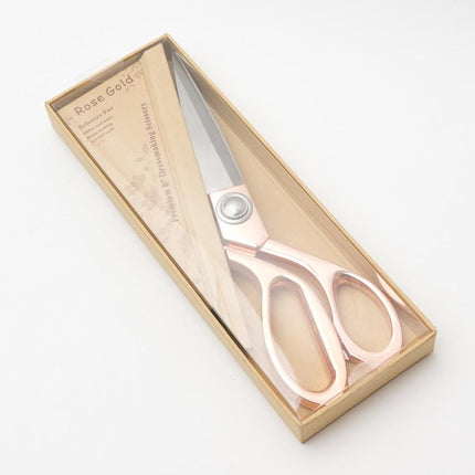 PREMIUM ROSE GOLD SCISSORS SHEARS - (20cm or 26cm) - ThreadandTrimmings