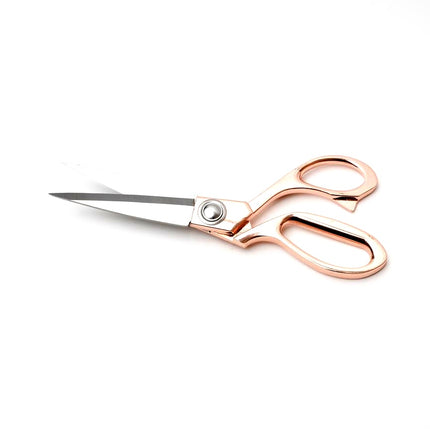 PREMIUM ROSE GOLD SCISSORS SHEARS - (20cm or 26cm) - ThreadandTrimmings
