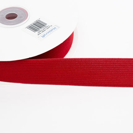 Bright Flat Woven Elastic 25mm Wide 21 Bright Colours & 5 Lengths Available - ThreadandTrimmings