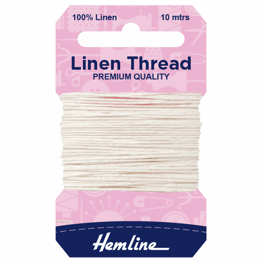 Strong Linen Mending Thread 2 x 10m Cards saddlery, canvas upholstery repair - ThreadandTrimmings