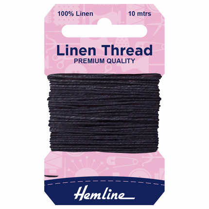 Strong Linen Mending Thread 2 x 10m Cards saddlery, canvas upholstery repair - ThreadandTrimmings