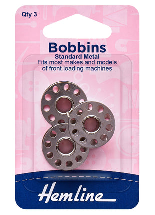 Standard Metal Bobbin Type 15K - Fits Most Models Front or Side Loading Type
