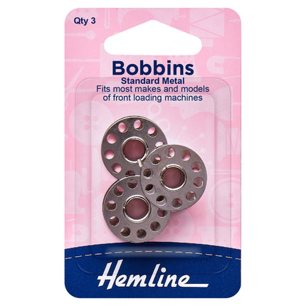 Standard Metal Bobbin Type 15K - Fits Most Models Front or Side Loading Type
