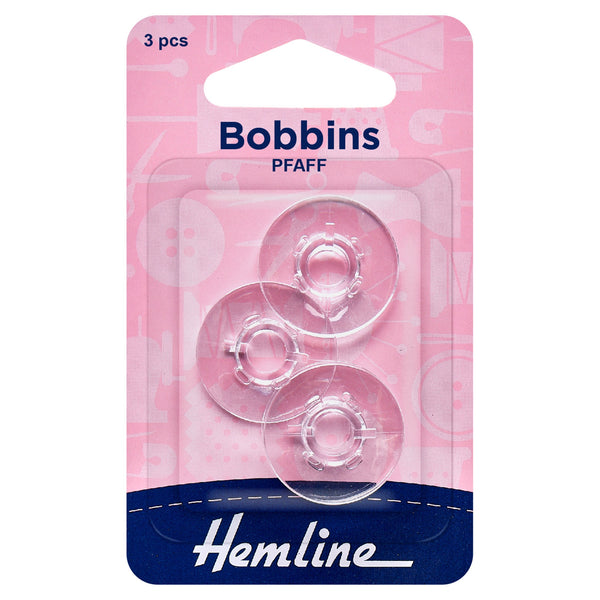 Pfaff Plastic Bobbins - Suits Most Models by Hemline 120.17