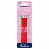Hemline Tape Measure - With Colours - Metric/Imperial 734