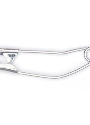 Curved Safety Pins Great for Quilting Nickel Plated High Carbon - 37mm - ThreadandTrimmings