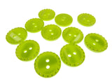 Round Two Tone Shimmer Bead Edge Buttons -- Choice of 9 Bright Colours 3 Sizes