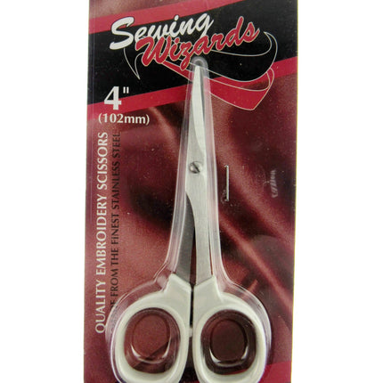 Embroidery Scissors by Janome - Standard & Fine Point - 4" or 4 1/2"