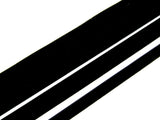 Black Velvet Ribbon - Available in 4 Widths - Price per meter