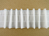 Curtain Pencil Pleat Tape with Touch and Close - 70mm Wide - Pocket Line - Picca