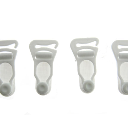 Suspender Ends Stocking Clips Garter Belt Clips 16mm 2 Sets Pack of 4 Clips - ThreadandTrimmings