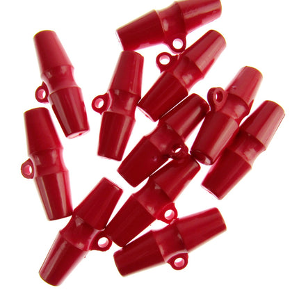 Duffle Coat Toggle Barrel Buttons with Shank 32mm Plastic Choose Col & Qty CT153 - ThreadandTrimmings