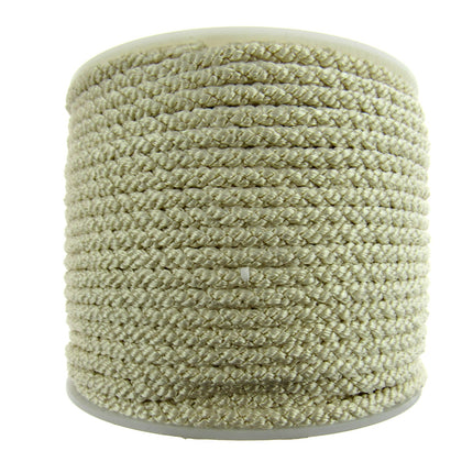 Rayon Braided Lacing Drawstring Cord by British Trimmings - Narrow 4mm Wide Cord - ThreadandTrimmings