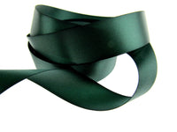 Double Sided Satin Polyester Ribbon - 38mm (1.5") - with Woven Edge 27 Colours