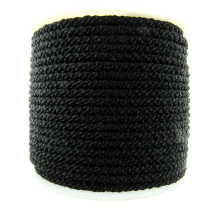 Rayon Braided Lacing Drawstring Cord by British Trimmings - Narrow 4mm Wide Cord - ThreadandTrimmings