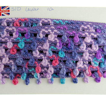 Woolen Unicorn Braided Trim - Truly Beautiful Colour Mix - 25mm - By The Meter