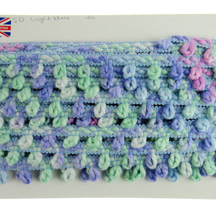 Woolen Unicorn Braided Trim - Truly Beautiful Colour Mix - 25mm - By The Meter