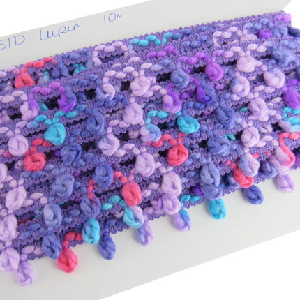 Woolen Unicorn Braided Trim - Truly Beautiful Colour Mix - 25mm - By The Meter