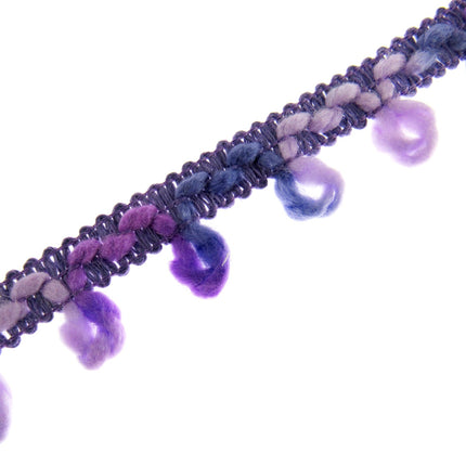 Woolen Unicorn Braided Trim - Truly Beautiful Colour Mix - 25mm - By The Meter