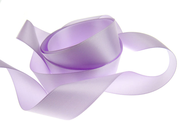 Double Sided Satin Polyester Ribbon - 38mm (1.5") - with Woven Edge 27 Colours
