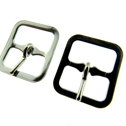 Pair of Silver Shoe or Kilt Buckles 16mm or 19mm - Pick Size & Quantity CX73