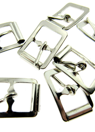 Shoe Belt Buckle With Roller 13mm Wide Strap - 1/2" - CX83 - ThreadandTrimmings