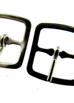 Pair of Silver Shoe or Kilt Buckles 16mm or 19mm - Pick Size & Quantity CX73