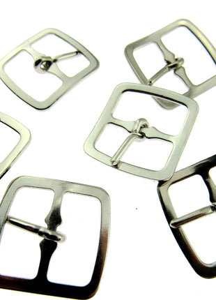 Pair of Silver Shoe or Kilt Buckles 16mm or 19mm - Pick Size & Quantity CX73