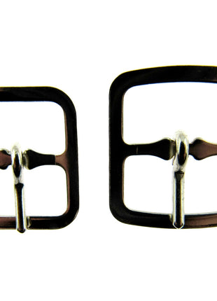 Pair of Silver Shoe or Kilt Buckles 16mm or 19mm - Pick Size & Quantity CX73