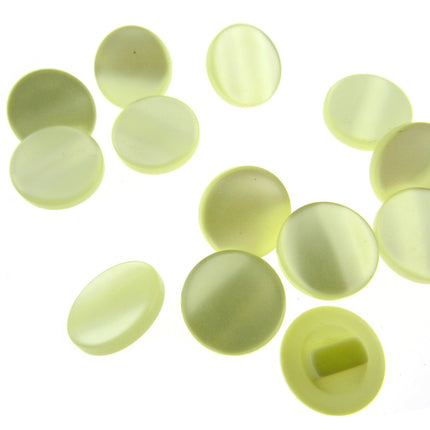 Small Round Pastel Rainbow Shank Buttons 13mm Choose from 9 Colour Ways CP6 - ThreadandTrimmings