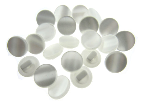 Small Round Pastel Rainbow Shank Buttons 13mm Choose from 9 Colour Ways CP6 - ThreadandTrimmings