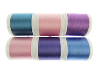 Madeira Polyneon Embroidery Thread Mix - 400m Reels x 6 - Unicorn Colour Mix