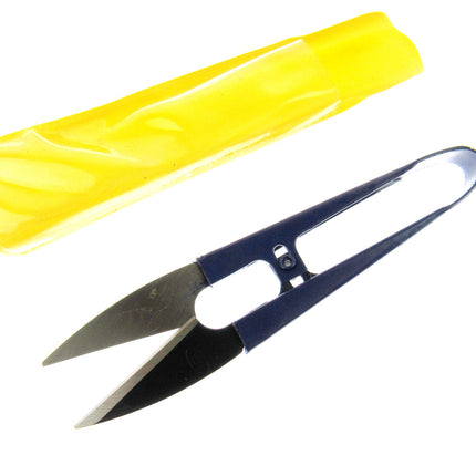 Spring Action Thread Snips - Metal Sewing Scissor Snips - 32mm Blade - ThreadandTrimmings