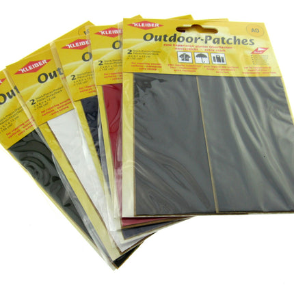 Outdoor Self Adhesive Patches - 2 x Patches (6.5cm x 12cm) - Trim to Size - K432 - ThreadandTrimmings