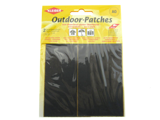 Outdoor Self Adhesive Patches - 2 x Patches (6.5cm x 12cm) - Trim to Size - K432 - ThreadandTrimmings