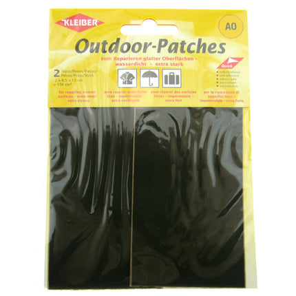 Outdoor Self Adhesive Patches - 2 x Patches (6.5cm x 12cm) - Trim to Size - K432 - ThreadandTrimmings