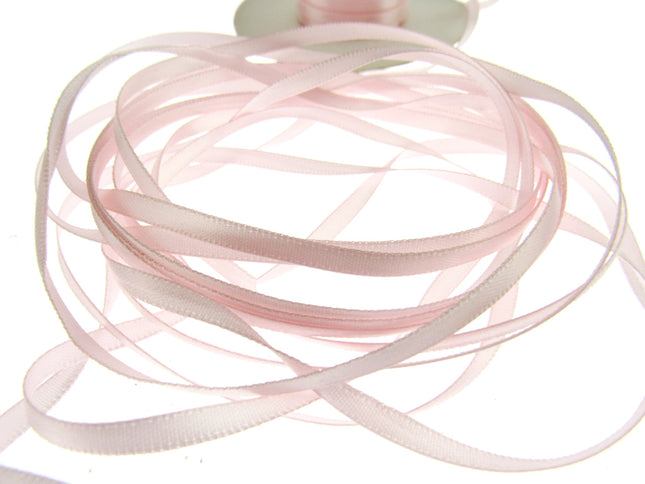 Thin Satin Ribbon - 10 Meter Lengths - Big Colour Range -3mm Double Faced Ribbon - ThreadandTrimmings